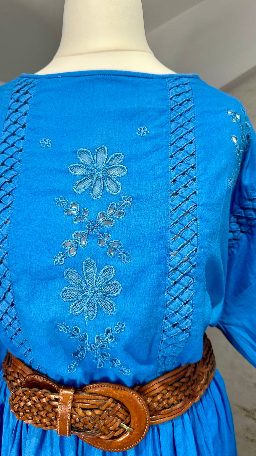 Bodice embroidery detail