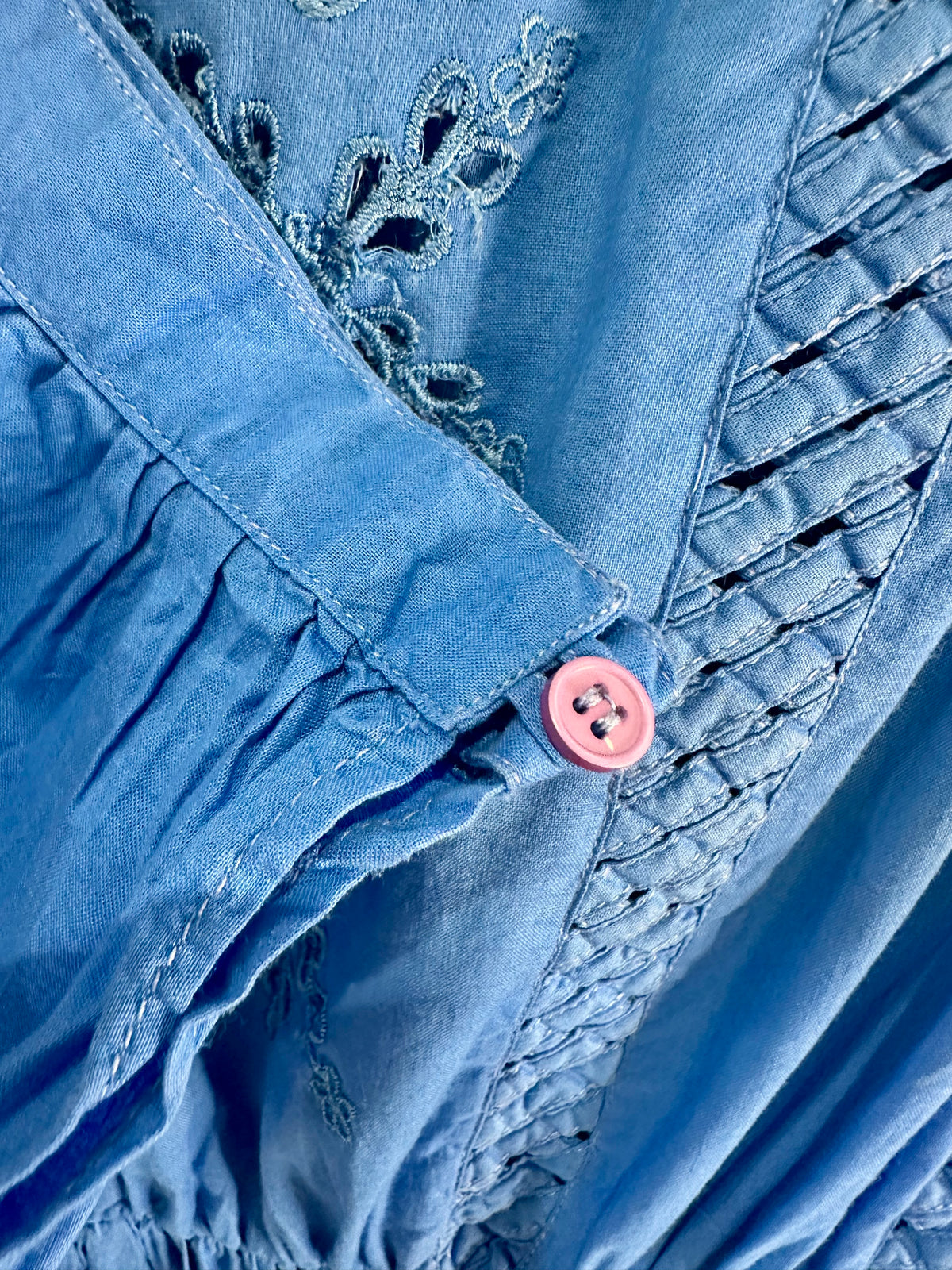 Cuff button detail