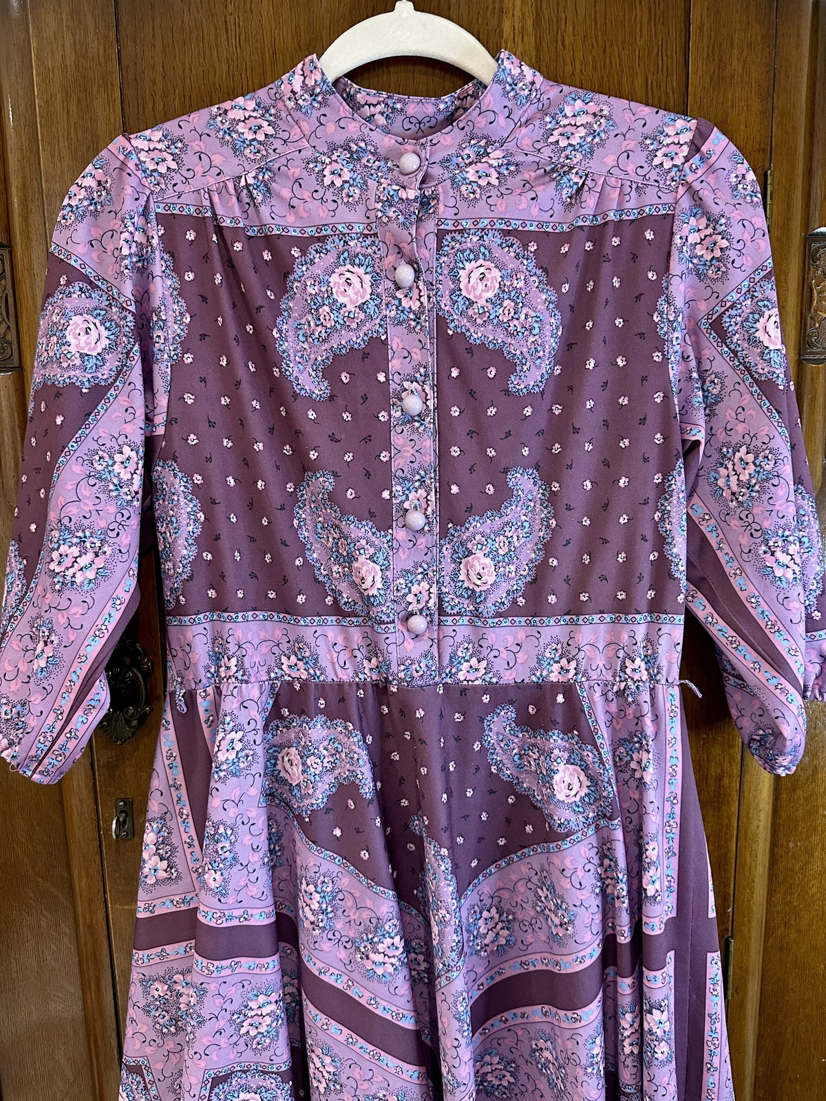 1970s C&A Purple Paisley Scarf-Print Midi Dress — IMG_3957.jpeg