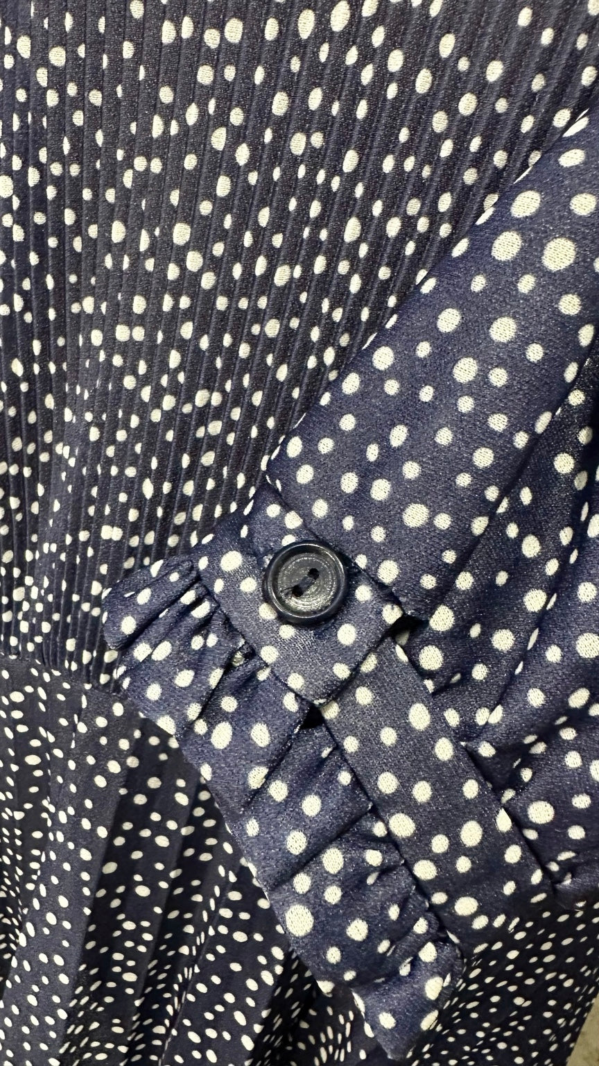 Cuff button detail
