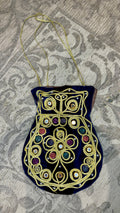 1960s–70s Afghan Mirrorwork Shoulder Bag — product photograph